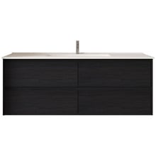 Laulea 1500mm Wall Hung Single Vanity with Ceramic Countertop